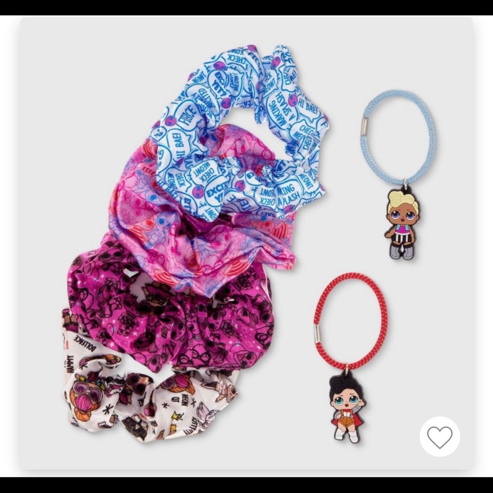LOL surprise mystery scrunchie pack 4